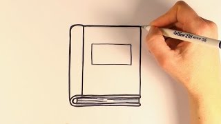 How To Draw A Cartoon Book  Quick and Easy Bullet Journal Doodle Ideas  bujoTIGER ZOOSHii [upl. by Chapin]