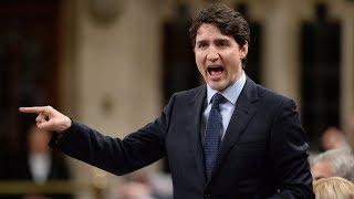 Trudeau and Scheer have fiery exchange on ethics veterans [upl. by Aihseuqram]