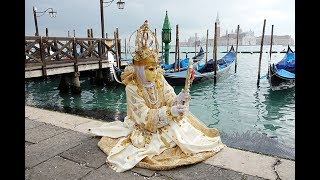 Carnevale Festivities in Venice [upl. by Urina342]