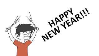 HAPPY NEW YEAR  SHORT ANIMATION [upl. by Attesor]