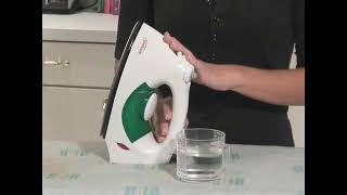 How to Add Water to an Iron for Steam Pressing [upl. by Nanette]