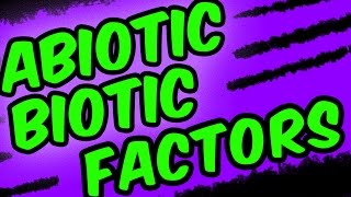 Abiotic factors Definition and Examples [upl. by Vladamar]