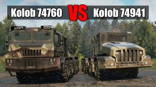 Snowrunner which is best Kolob sibling  Battle of Giants [upl. by Oivatco]