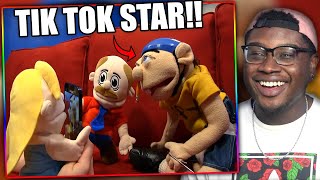 JEFFY BECOMES TIK TOK FAMOUS  SML Movie Jeffys TikTok Reaction [upl. by Ennaimaj107]