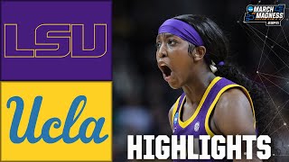 NCAA Tournament Sweet 16 LSU Tigers vs UCLA Bruins  Full Game Highlights [upl. by Chaworth]