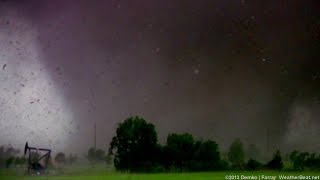 Horrific EF5 tornado in Moore Oklahoma May 20 2013 [upl. by Ralip]