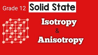 Isotropy and Anisotropy  Explanation [upl. by Manville999]