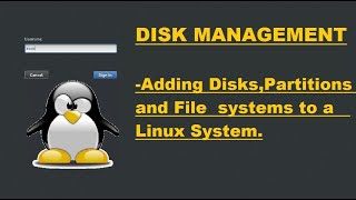 Disk Partitioning in Linux  Adding Disks Partitions amp File systems  RHEL7CentOS7 [upl. by Assej]