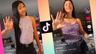 Recreating VIRAL TikToks Challenge Charli Damelio Vs Addison RaeJasmine and Bella [upl. by Rubbico]