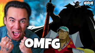 WHITEBEARD DESTROYS AKAINU One Piece 484 Reaction [upl. by Naillig]