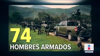 CJNG amenaza al gobierno con armas de alto calibre  Noticias con Ciro Gómez Leyva [upl. by Narcissus]