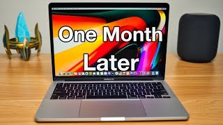 MacBook Pro 13quot 2020  One Month Later Review [upl. by Aisatsan284]