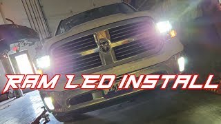 How to Install LED Headlights in 20082019 Ram Trucks [upl. by Itch329]