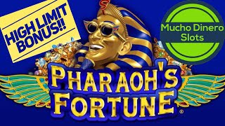 PHARAOH’S FORTUNE SLOTMAX BET HIGH LIMIT LIMITE ALTO [upl. by Eiramanna]