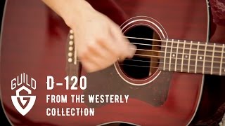 Guild Westerly Collection D120 Acoustic Guitar Demo [upl. by Ailime]