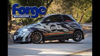 FIAT 500 ABARTH BLOW OFF VALVE INSTALL FORGE MOTORSPORTS [upl. by Ellesirg337]