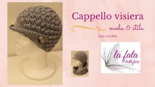 Tutorial cappello visiera alluncinettolafatatuttofare [upl. by Cliff770]