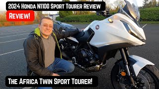 Honda NT1100 motorcycle review 2024 [upl. by Annaehr633]