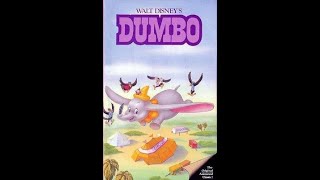 Opening and Closing to Dumbo VHS 1986 [upl. by Amlus]