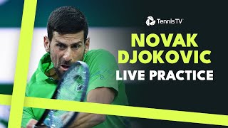 LIVE STREAM Novak Djokovic Practice [upl. by Fanchette225]