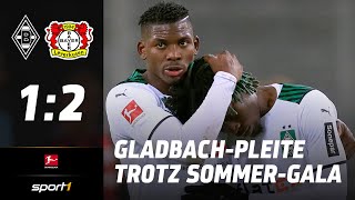 Gladbach – Leverkusen 12  Highlights Bundesliga 19 Spieltag  SPORT1 [upl. by Garrity]