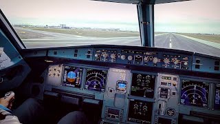 A320neo COCKPIT Pushback Taxi and Take Off from Copenhagen Airport on SAS Scandinavian Airlines [upl. by Sivie]