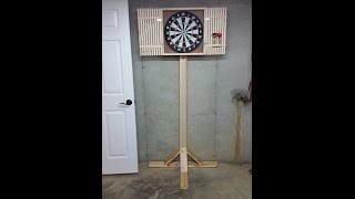 Dart Board Cabinet Stand [upl. by Ahsekram463]