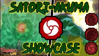 Shindo Life Satori Akuma Showcase [upl. by Docile277]