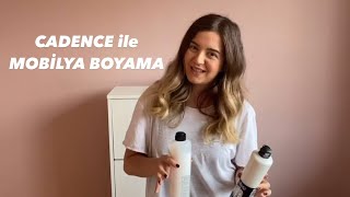 CADENCE İLE MOBİLYA BOYAMA  Vernik Uygulaması Nasıl Yapılır [upl. by Ailyt]