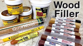 Wood Filler amp Putty for Furniture Repair  Woodworking How to by Fixing Furniture [upl. by Sinnard]