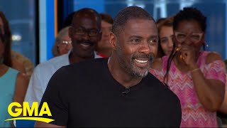 Idris Elba dishes on the actionpacked Hobbs amp Shaw l GMA [upl. by Goody]