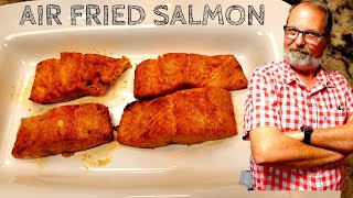 Air Fried Salmon Fillets  Ninja Foodi  Instant Pot Vortex [upl. by Loriner]