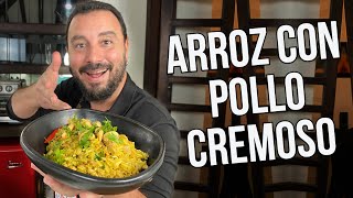 ¡Cómo hacer Arroz con Pollo en minutos  Receta Fácil [upl. by Ellehsor]