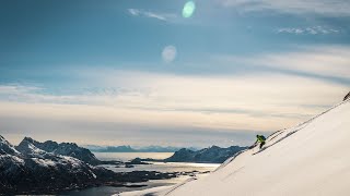 Skitouren in Norwegen auf den Lofoten [upl. by Claudy]