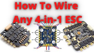 Finally How To Wire Any 4 in 1 ESC [upl. by Nels]