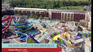 SEE Chicago Kalahari Resorts Water Park in Wisconsin Dells [upl. by Phip]