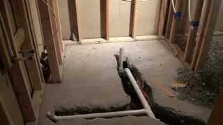 Basement Bathroom Construction Ideas [upl. by Hueston]