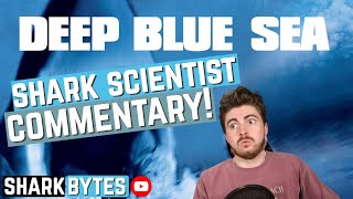 Watch DEEP BLUE SEA with a Shark Scientist Movie commentary amp reaction [upl. by Rodmun]