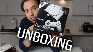 PLAYSTATION CLASSIC UNBOXING PS1 Mini [upl. by Gniw]