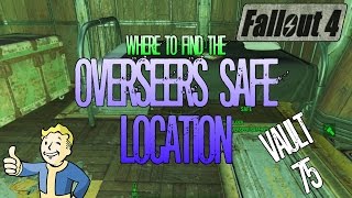 Fallout 4  Vault 75 Overseers Safe  Location Guide  Tips and Tricks [upl. by Eloise]