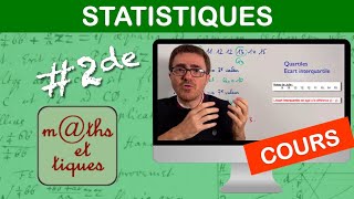 LE COURS  Statistiques  Seconde [upl. by Audley83]