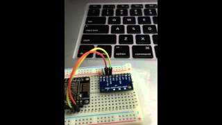 Integrate ESP8826 with a 9axis MPU 9250 [upl. by Nnyleitak]