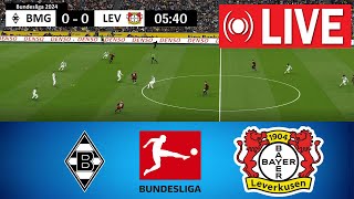 🔴 LIVE Borussia Mönchengladbach gegen Leverkusen  Bundesliga 202425 [upl. by Ahsietal135]