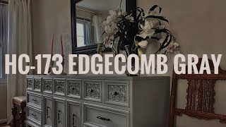 MY FAVORITE NEUTRAL COLOR FOR WALLS  BENJAMIN MOORE EDGECOMB GRAY [upl. by Nami405]