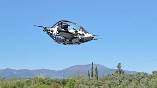 Jetson ONE  Take Off in Tuscany [upl. by Accem]