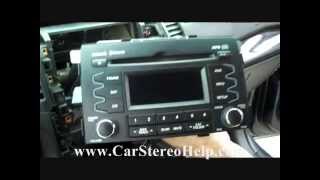 Kia Sorento Troubleshooter and Stereo Removal 2011 2013  Car Stereo HELP [upl. by Giverin]