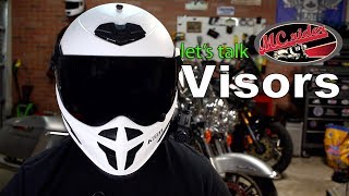 Lets talk motorcycle helmet visors [upl. by Amaris]