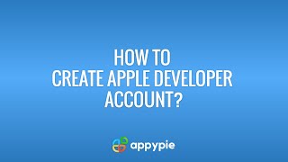 How to create an Apple Developer account [upl. by Jyoti]