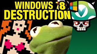 Vinesauce Joel  PC Optimizer Pro Scammer Prank Call  Windows 8 Destruction [upl. by Effy]