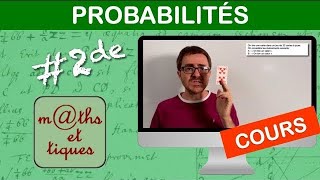 LE COURS  Probabilités  Seconde [upl. by Little]